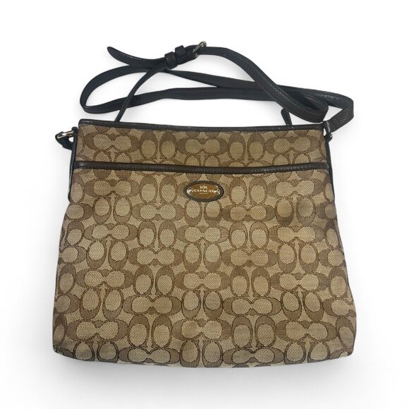 Coach Crossbody Bag & Wristlet Wallet Set – Fair, Well Loved, $25 Deal - Picture 2 of 11